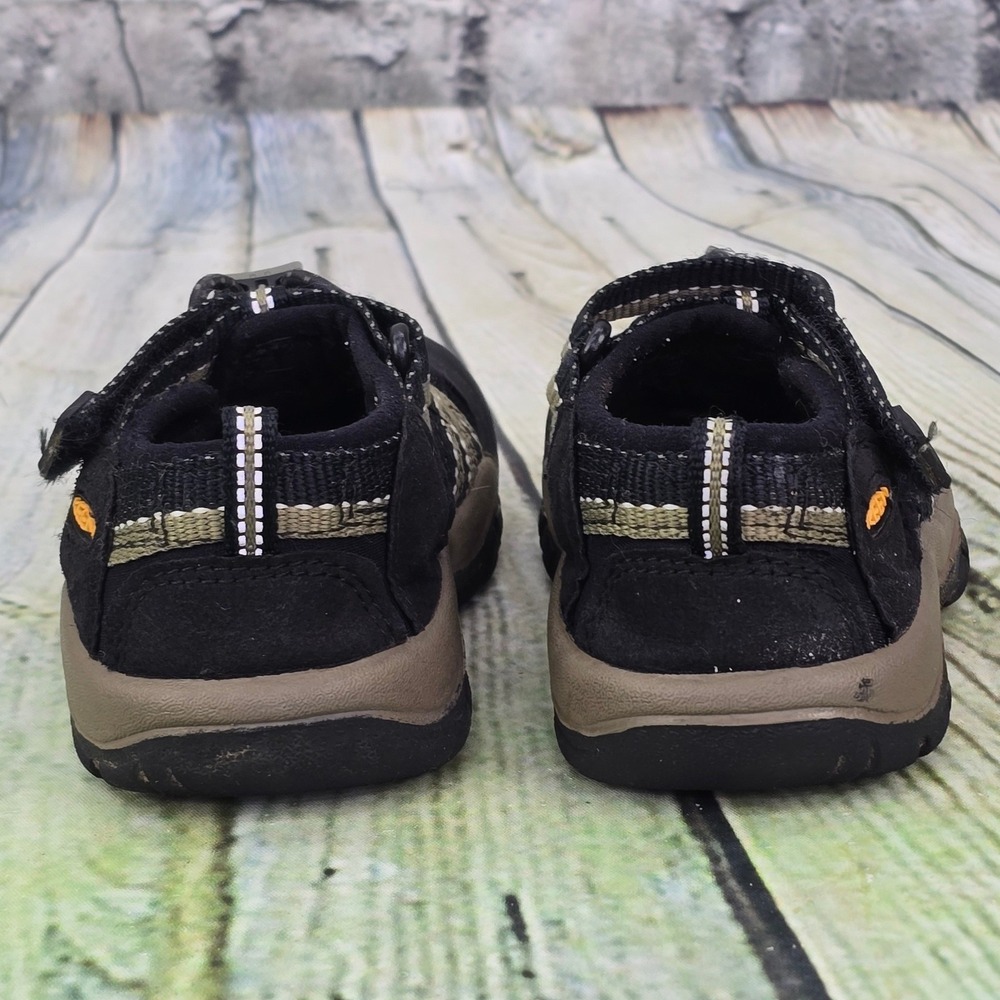 Keen Newport H2 Sandals Toddler Boys 9 Black Stone Waterproof Hiking Water Shoes - Picture 5 of 10
